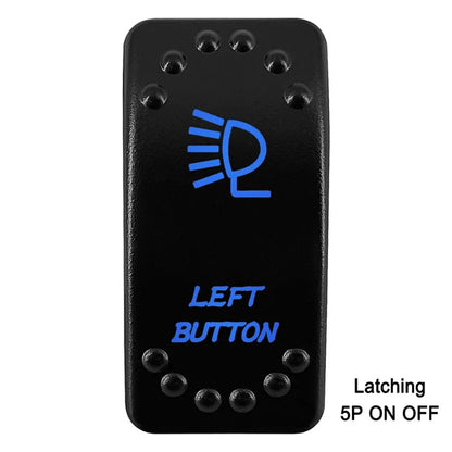 Waterproof Rocker Switch with Blue LED, 12V/24V, for UTV & SXS – view 20