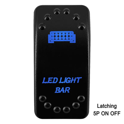 Waterproof Rocker Switch with Blue LED, 12V/24V, for UTV & SXS – view 21