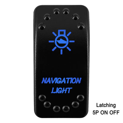 Waterproof Rocker Switch with Blue LED, 12V/24V, for UTV & SXS – view 29