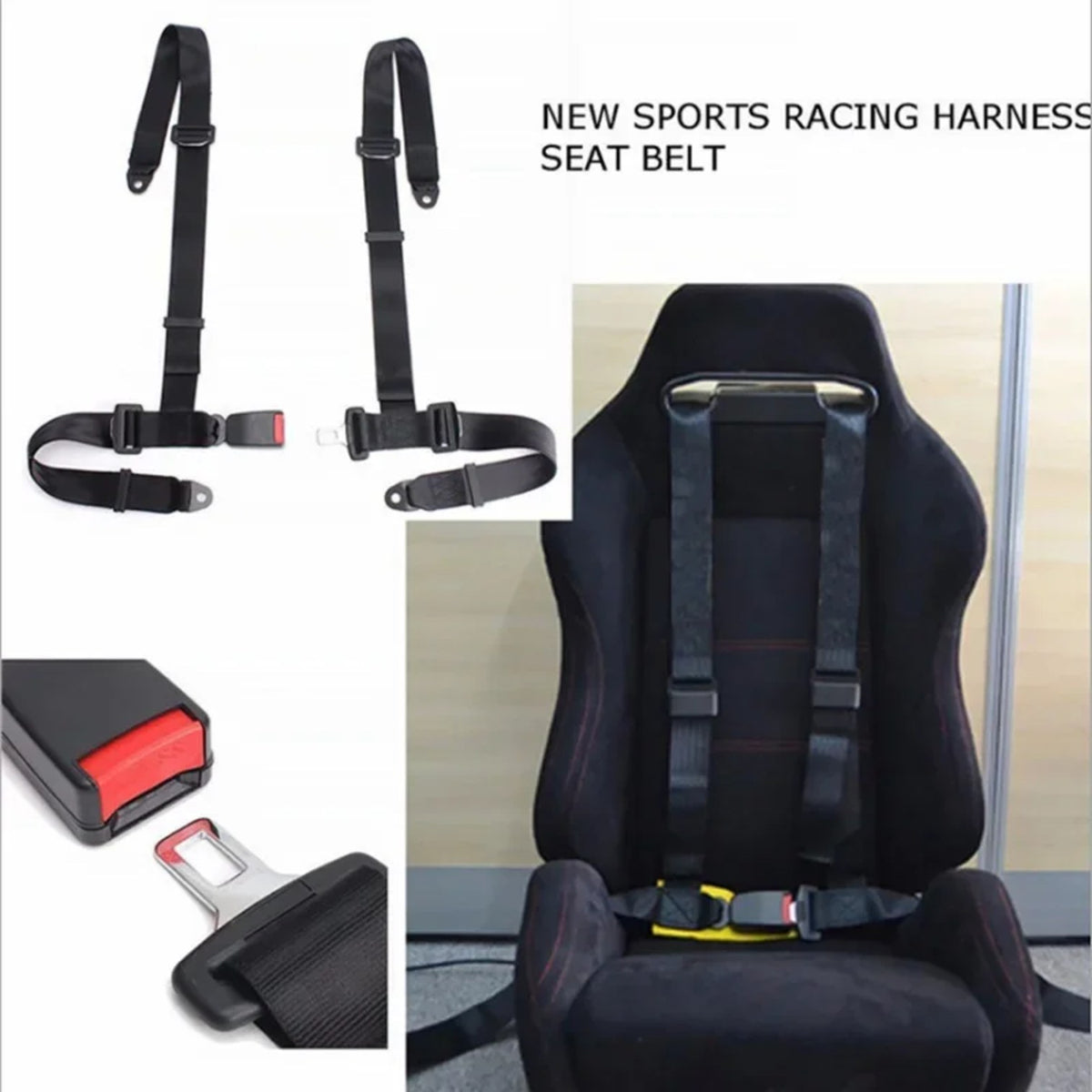 4-Point Quick-Release Racing Harness for UTV & SXS – view 2