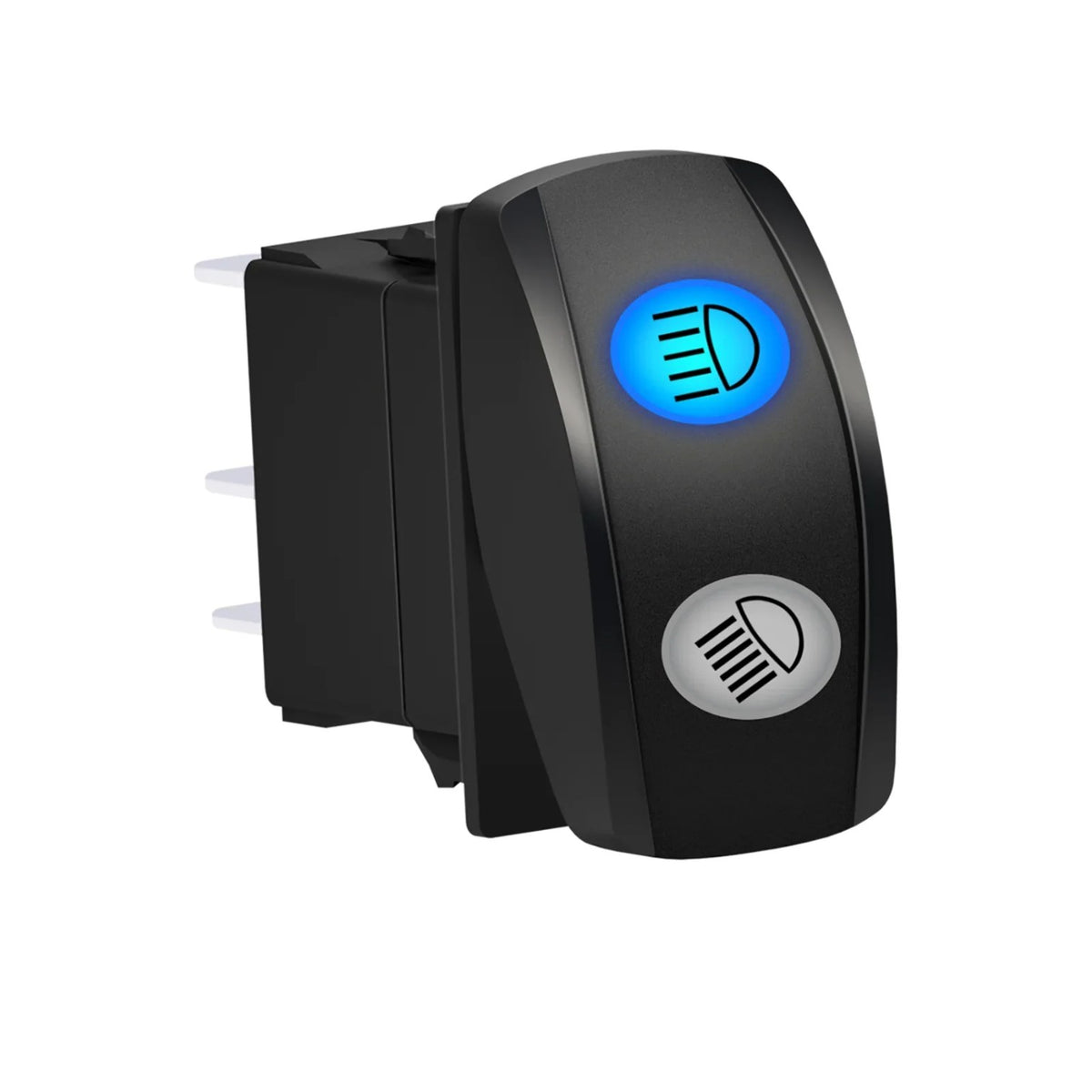 Hi/Lo Beam Rocker Switch with LED for UTV & SXS – view 3