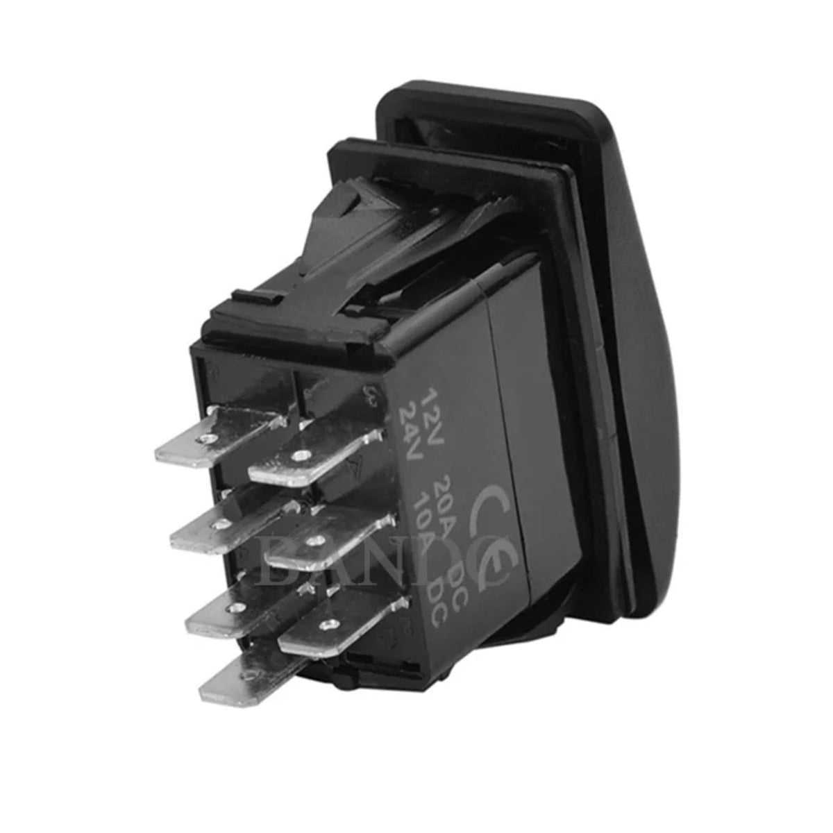 Windshield Wiper Rocker Switch with Wiring for UTV & SXS – view 3