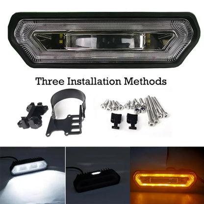 5-Mode Chase Brake LED Tail Light for 1.75–2 in Roll Bars for UTV & SXS – view 6
