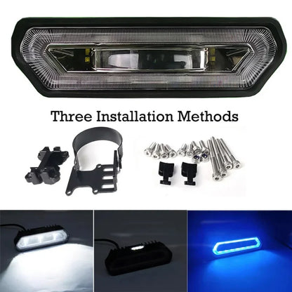 5-Mode Chase Brake LED Tail Light for 1.75–2 in Roll Bars for UTV & SXS – view 7