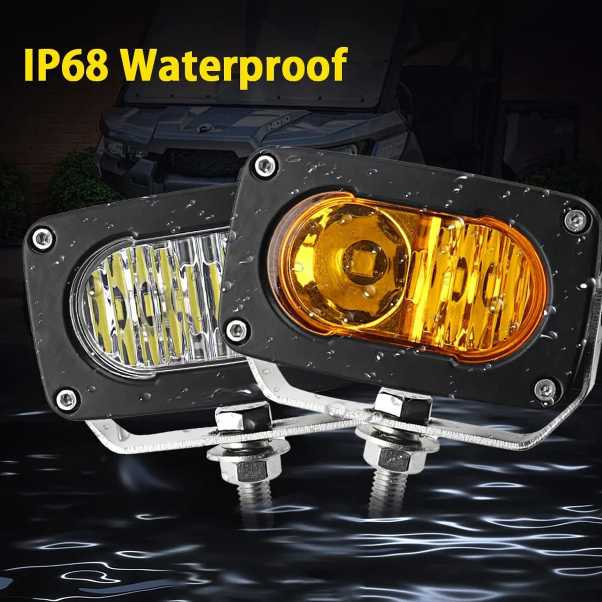20W 2000LM LED Pod Work Light for UTV & SXS – view 6