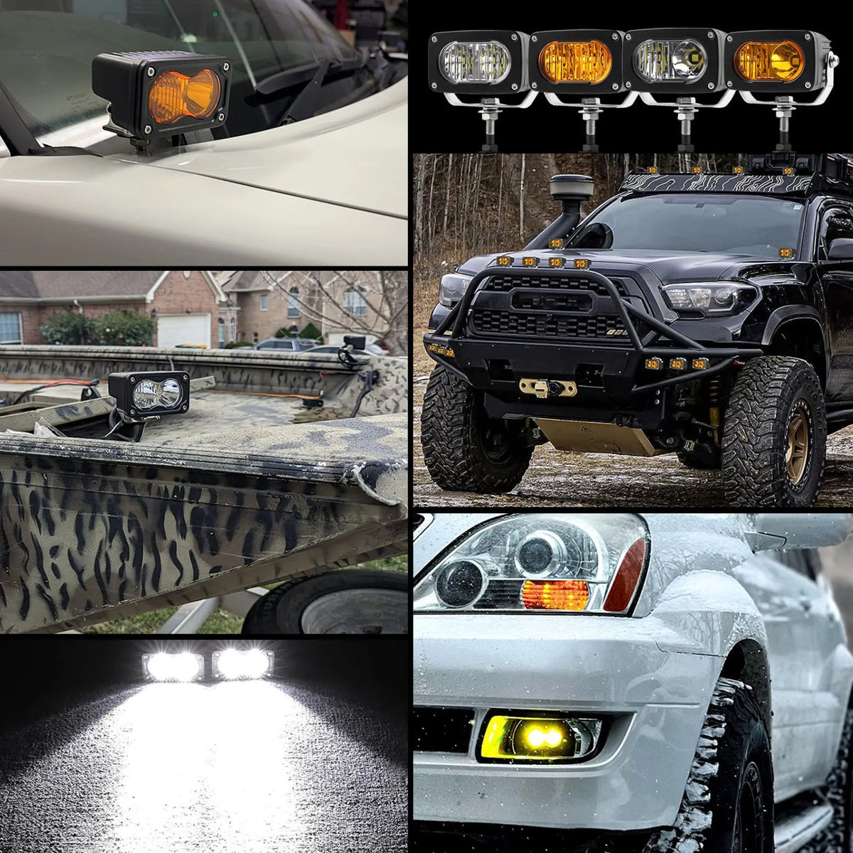 20W 2000LM LED Pod Work Light for UTV & SXS – view 7