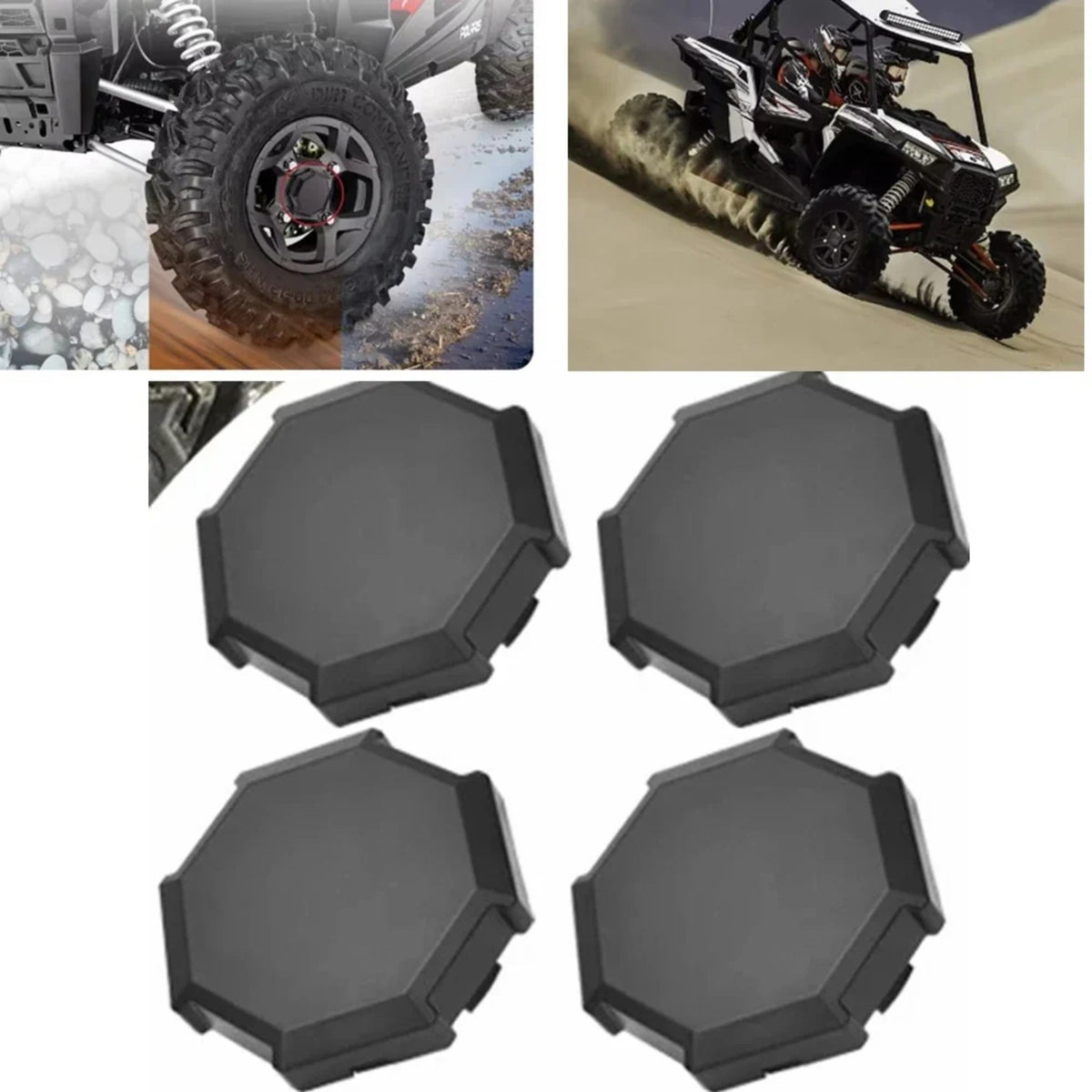 Wheel Center Caps 1522216 for Polaris RZR XP 1000 & 900 – view 2