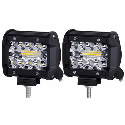 4-Inch 60W LED Pod Lights (Pair) for UTV & SXS – view 2