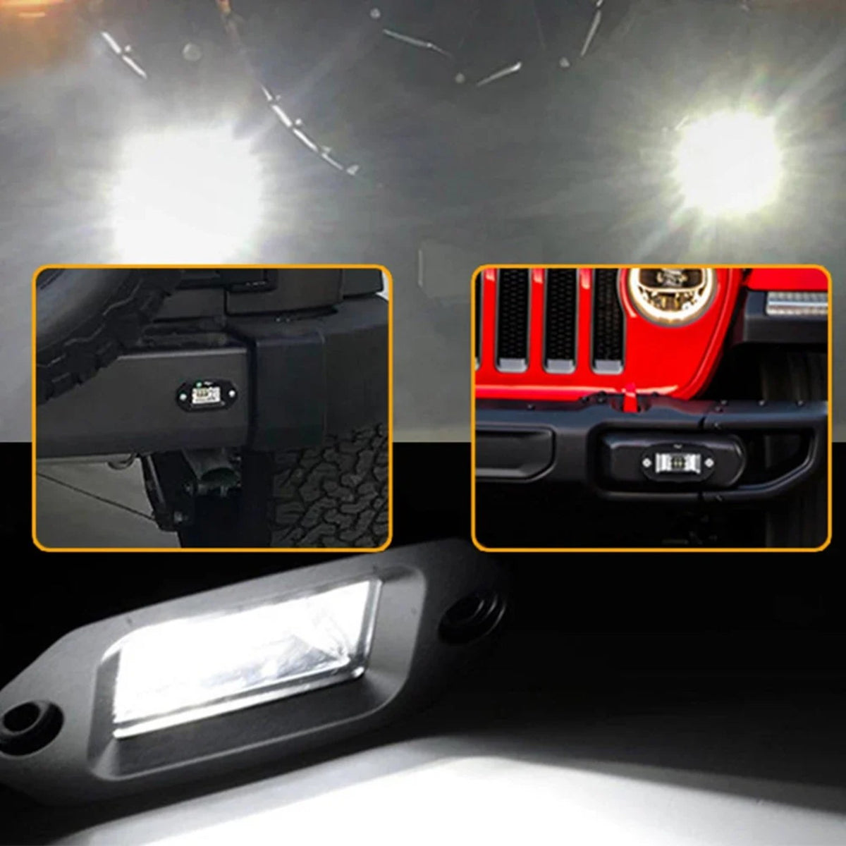 4-Inch Recessed Flush-Mount LED Light Bar for UTV & SXS – view 4