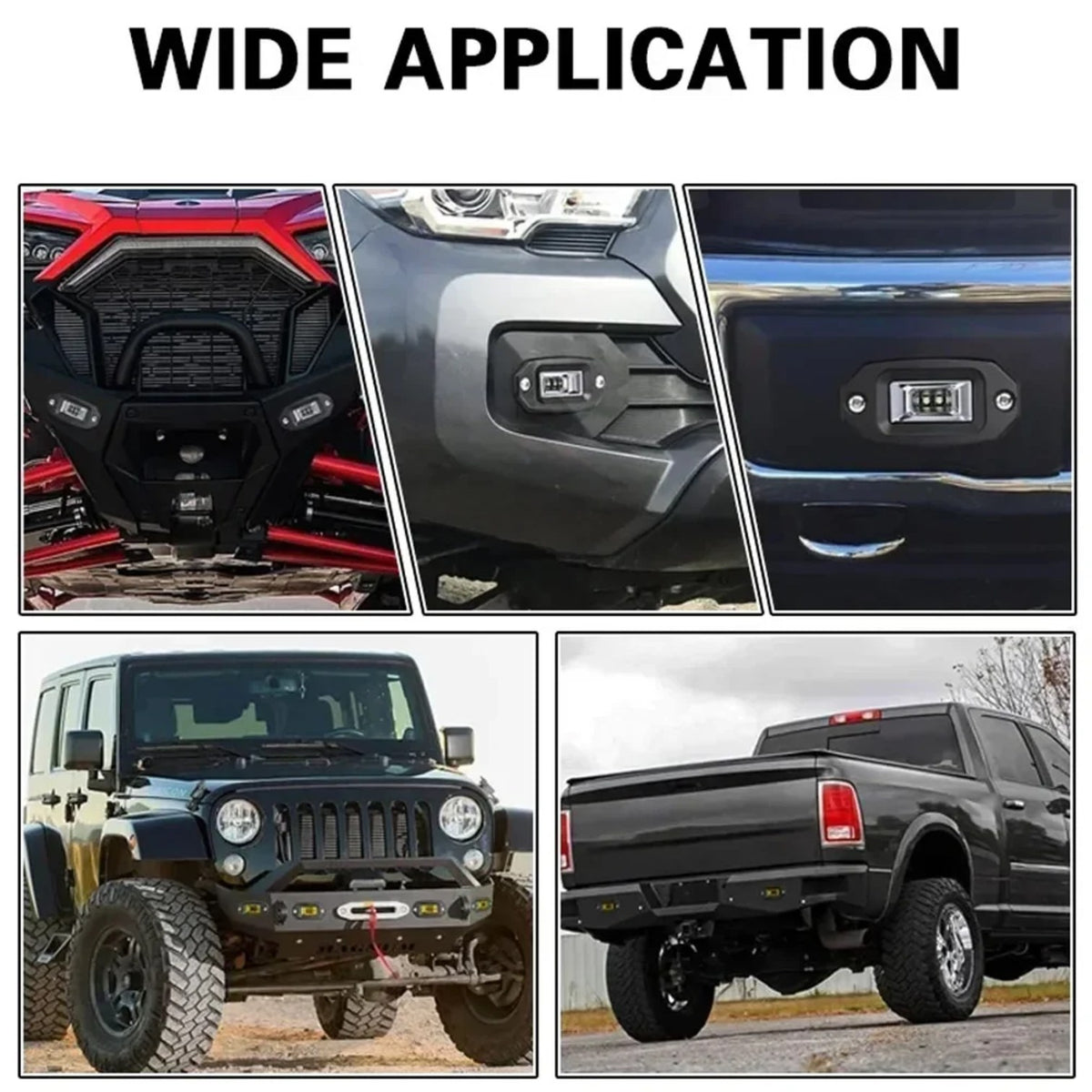 4-Inch Recessed Flush-Mount LED Light Bar for UTV & SXS – view 6