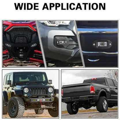 4-Inch Recessed Flush-Mount LED Light Bar for UTV & SXS – view 6