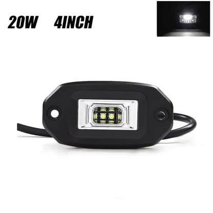 4-Inch Recessed Flush-Mount LED Light Bar for UTV & SXS – view 7