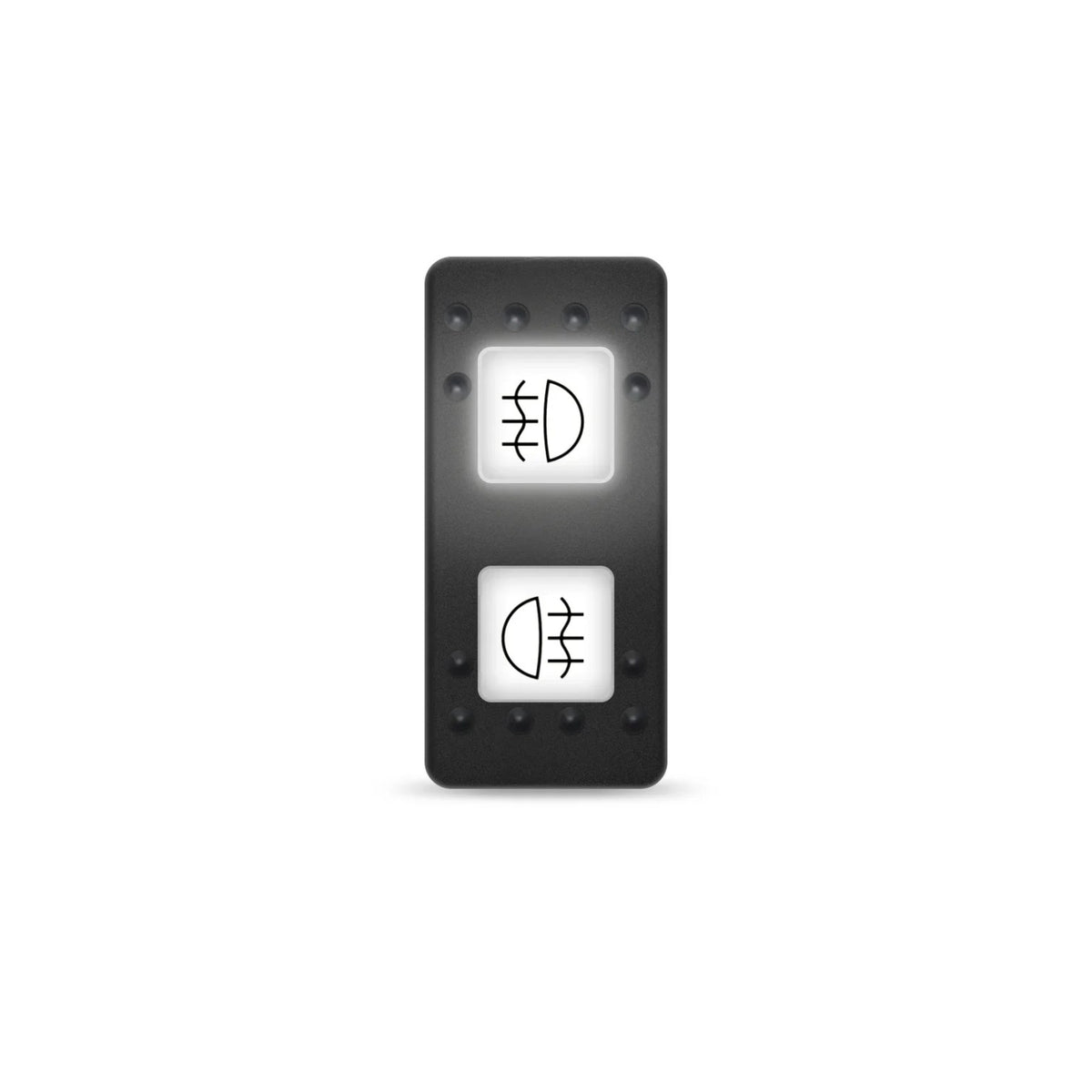 White LED DPDT 3-Position Rocker Switch for Polaris RZR & Can-Am – view 6