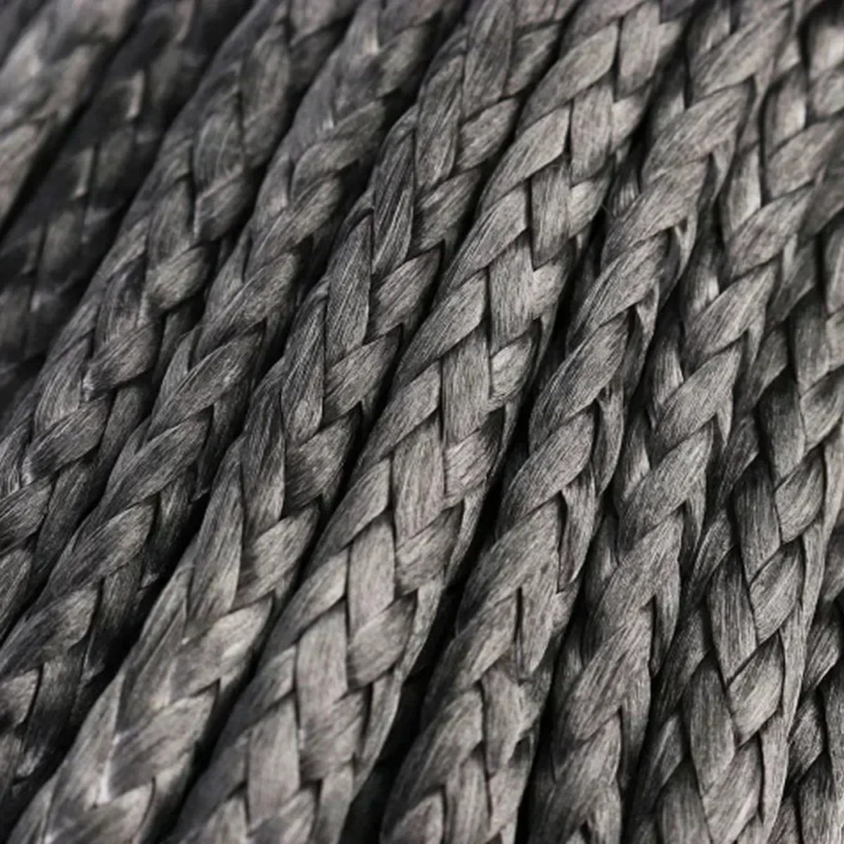 7mm x 15m Synthetic Winch Rope, 13,500 lb, Tow Strap for UTV & SXS – view 2