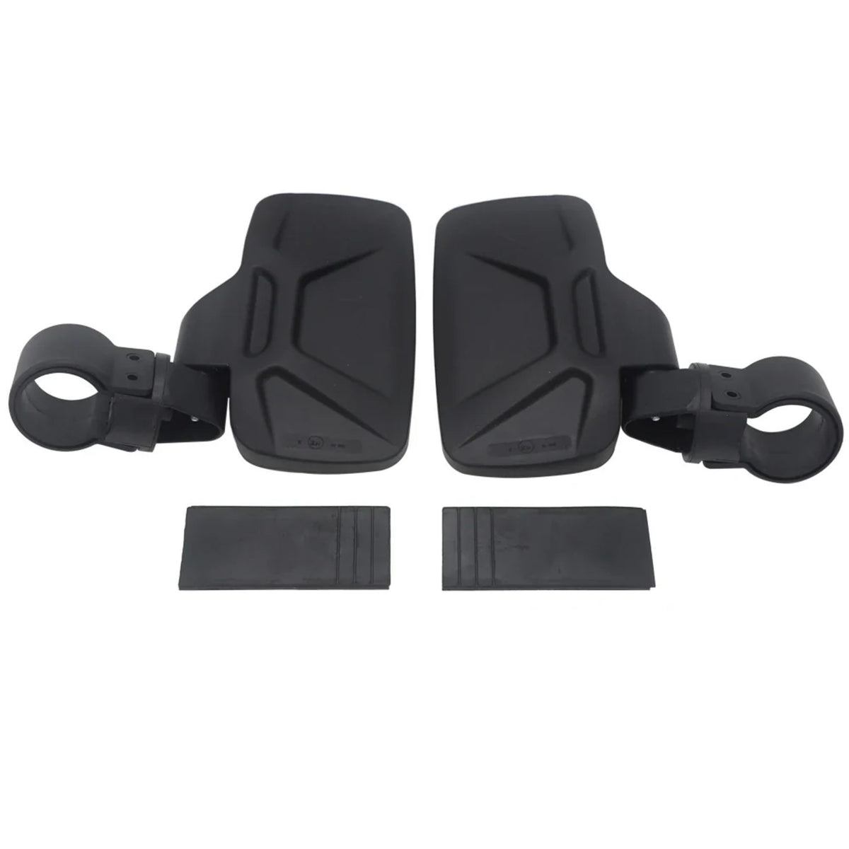 Easy-Adjust Side Mirrors for 1.75–2 in Roll Bars for Polaris RZR & Kawasaki Mule – view 2