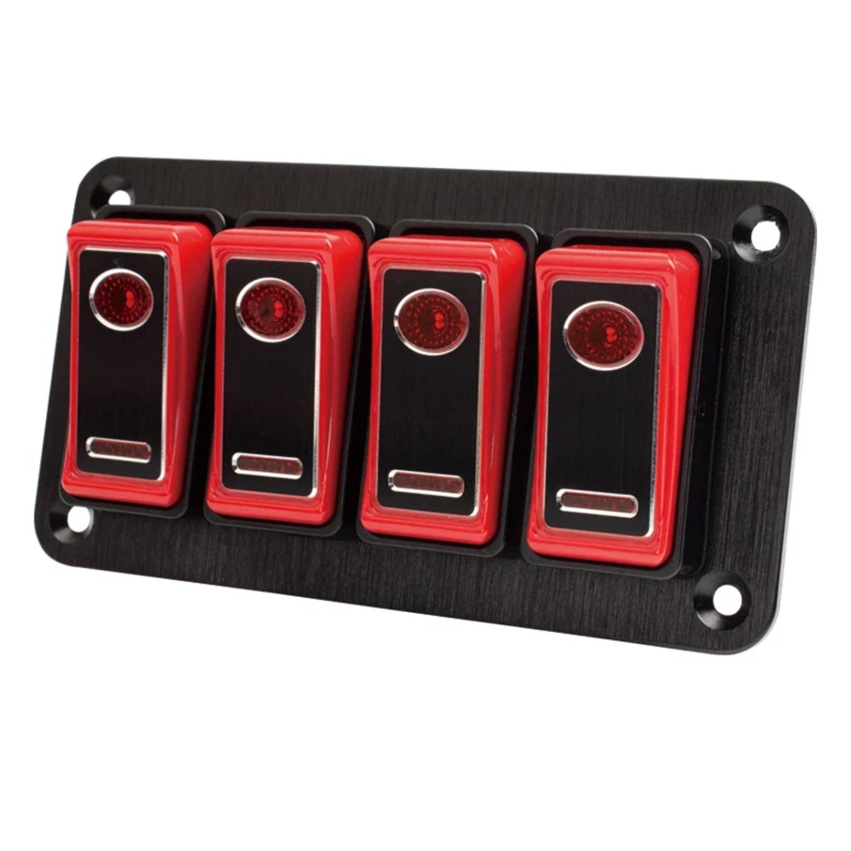 Metal Button Rocker Switch Panel with Circuit Breaker for UTV & SXS – view 3