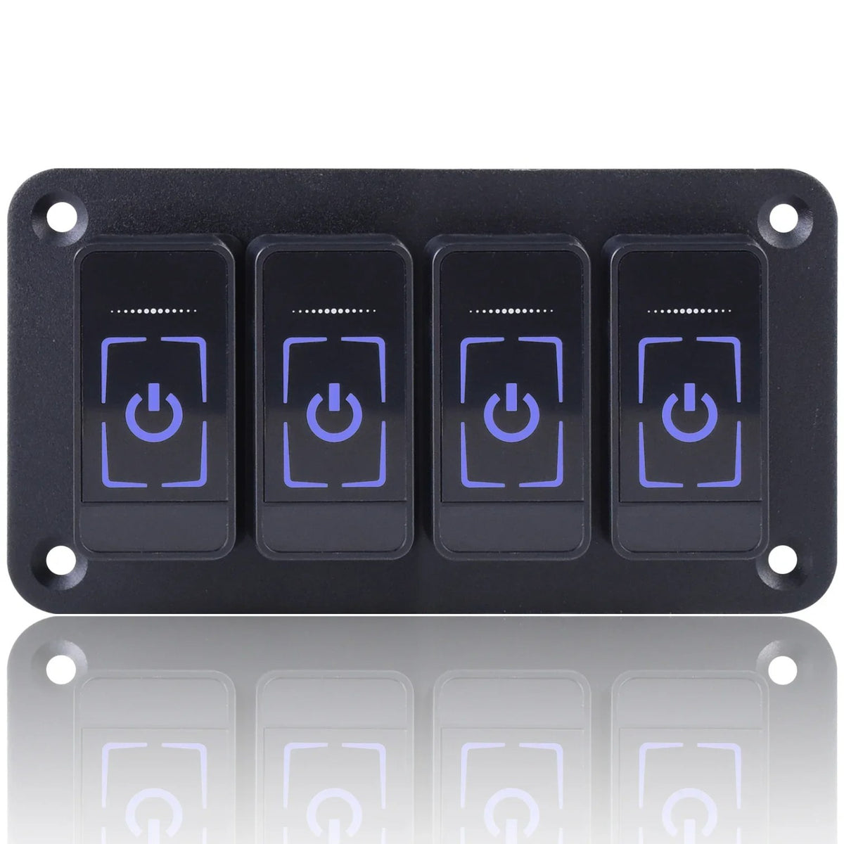Touchscreen LED Switch Panel with Relay System for UTV & SXS – view 3