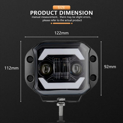 5-Inch Flush-Mount LED Light Pods for UTV & SXS – view 2