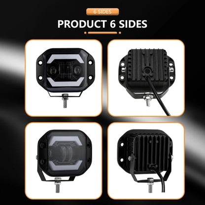 5-Inch Flush-Mount LED Light Pods for UTV & SXS – view 3