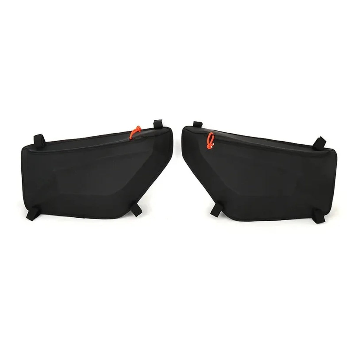 Front Door Storage Bags for Can-Am Maverick X3 (Gray/Red) – view 3