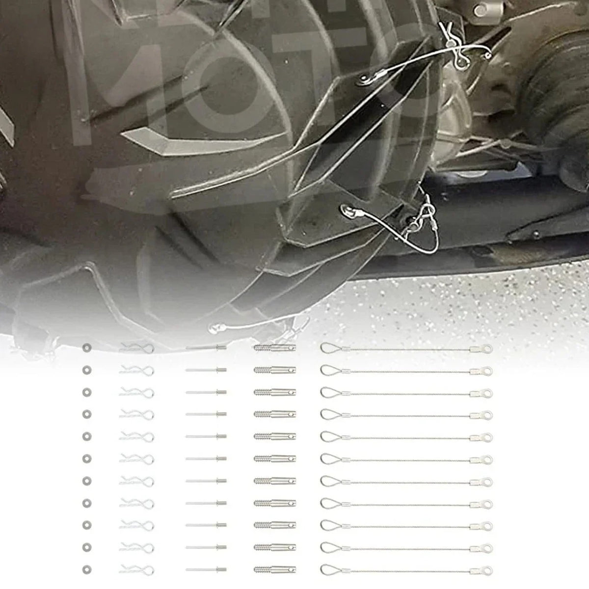 Clutch Cover Quick-Release Pin Kit 715005045 for Can-Am Maverick X3 – view 2