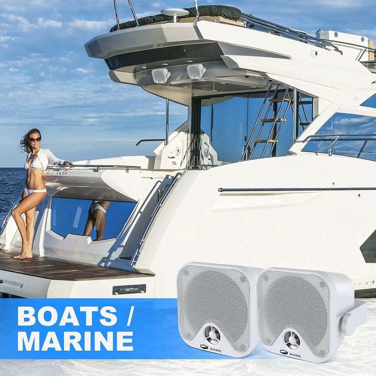4-Inch Marine Box Speakers for UTV & SXS – view 4