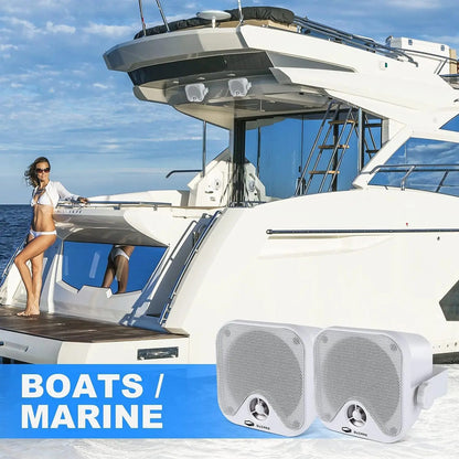 4-Inch Marine Box Speakers for UTV & SXS – view 4