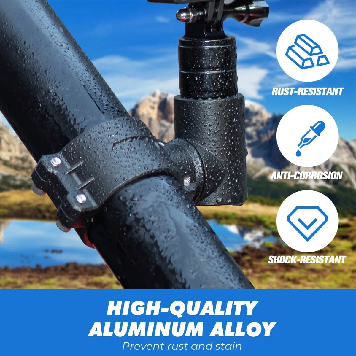 Aluminum Roll Cage Camera Mount, 1.75–2 in for UTV & SXS – view 2