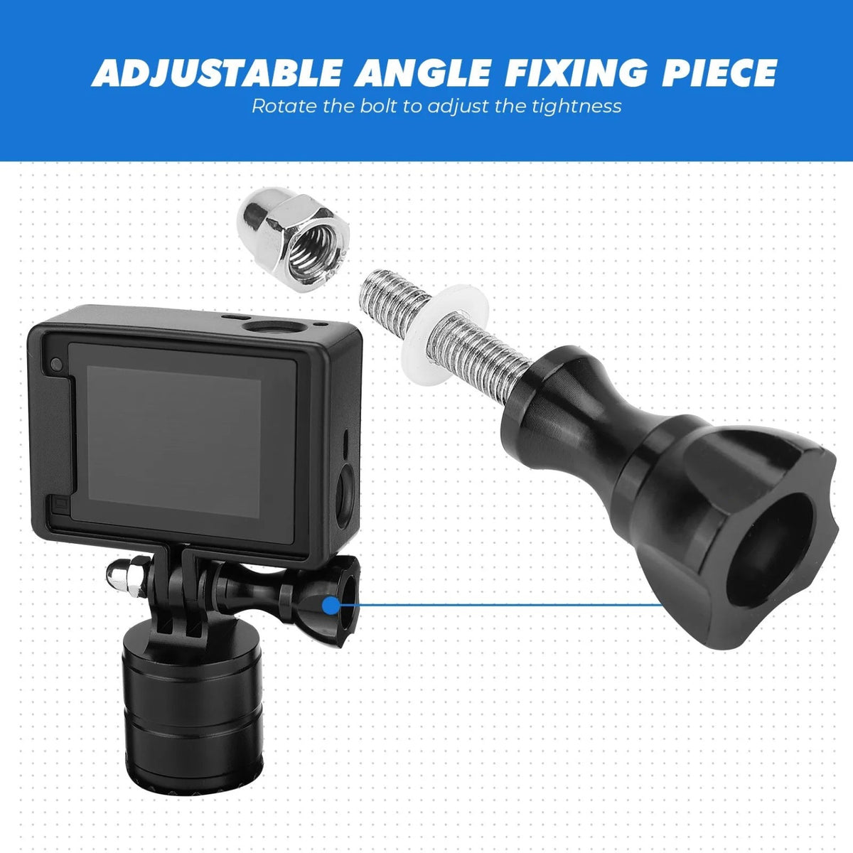 Aluminum Roll Cage Camera Mount, 1.75–2 in for UTV & SXS – view 4