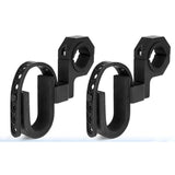 Roll Bar Gun Rack Holders with Rubber Gaskets (2-Pack) for UTV & SXS