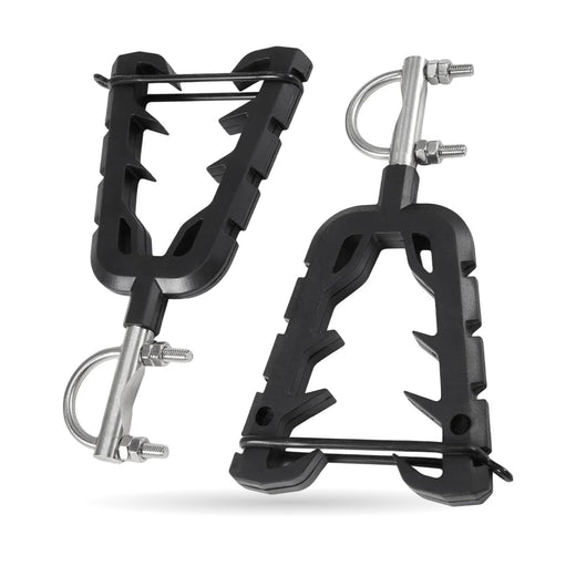 KEMIMOTO Single Bow Rack Holder, V-Grip Cushioned for UTV & SXS