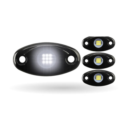 9-LED RGB Rock Light, Underbody Accent Light for UTV & SXS