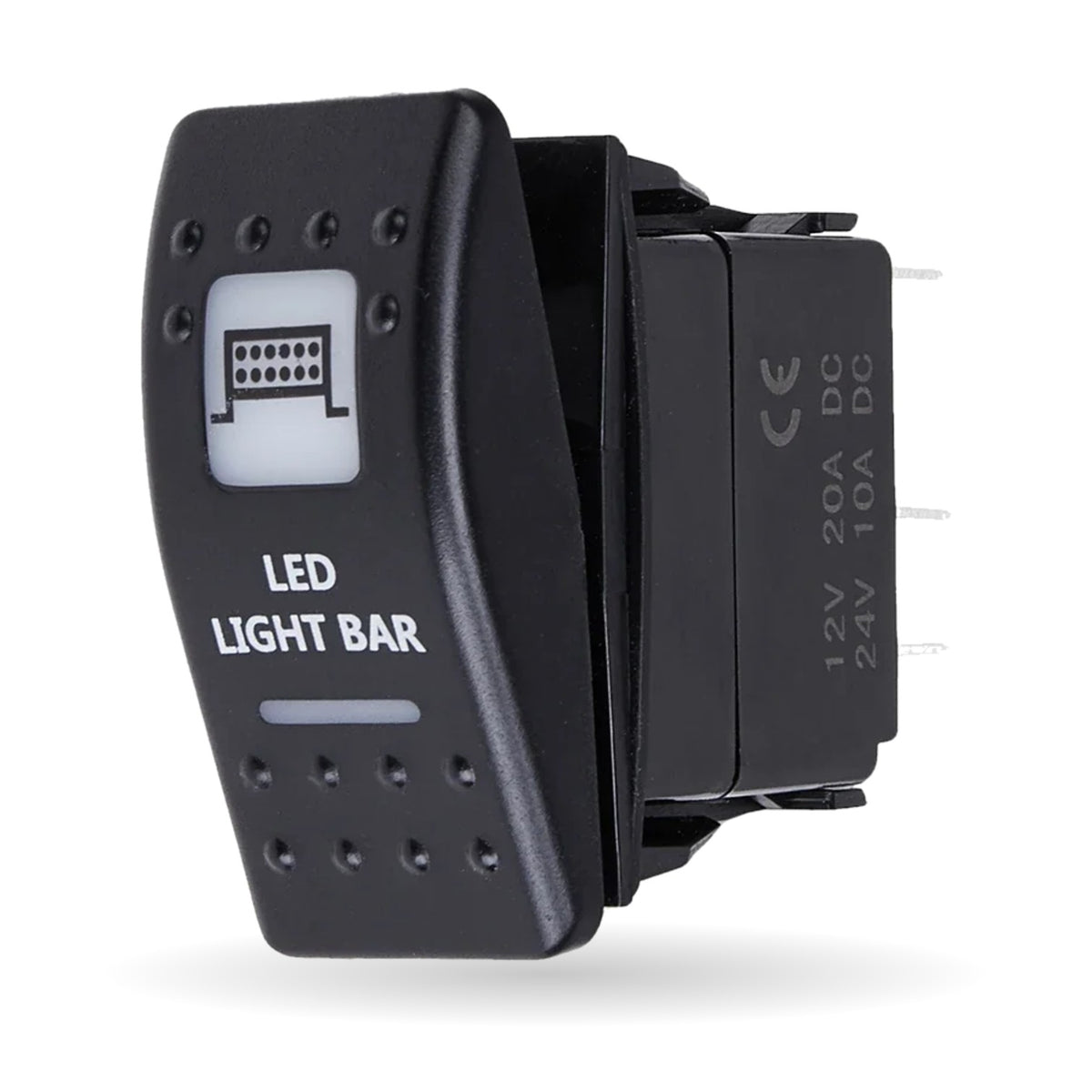 Illuminated LED Rocker Switch for Winch, Lights and Horn, UTV & SXS