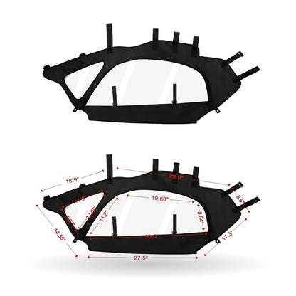 Soft Upper Doors for Can-Am Maverick X3 2-Seat (2017–2025)