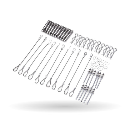 Clutch Cover Quick-Release Pin Kit (11-Piece) for Can-Am Maverick X3