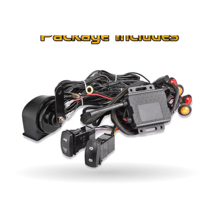 Pre-Wired Turn Signal Kit with Rocker Switch for Polaris Ranger XP 1000