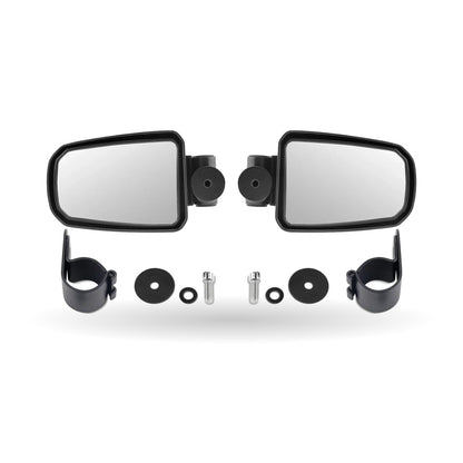 1.75-Inch Side Mirrors (Pair) for Polaris RZR, Honda Pioneer & Yamaha YXZ