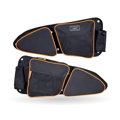 Front Door Storage Bags with Knee Pads for Polaris RZR XP 1000, 900 & XP Turbo