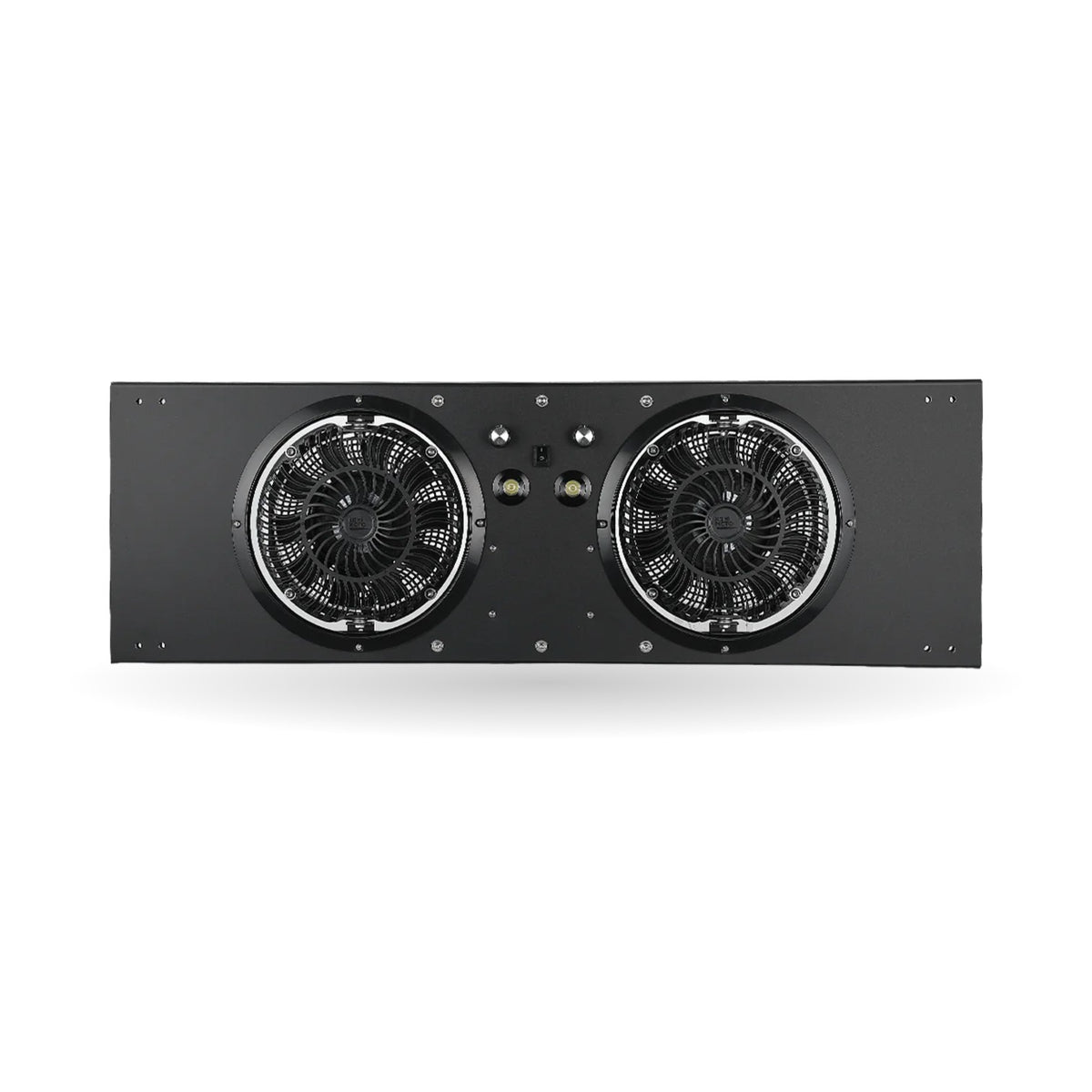 Dual 8-Inch Aluminum Cab Cooling Fans for Polaris Ranger, Can-Am Defender & CFMOTO UForce