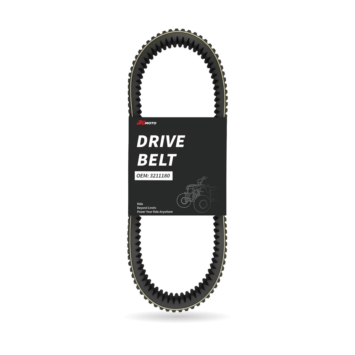Heavy-Duty CVT Drive Belt 3211180 for Polaris RZR XP 1000 & General XP 1000