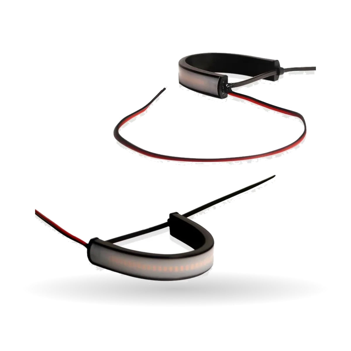 Wrap-Around Amber LED Turn Signal Strips for Roll Bars