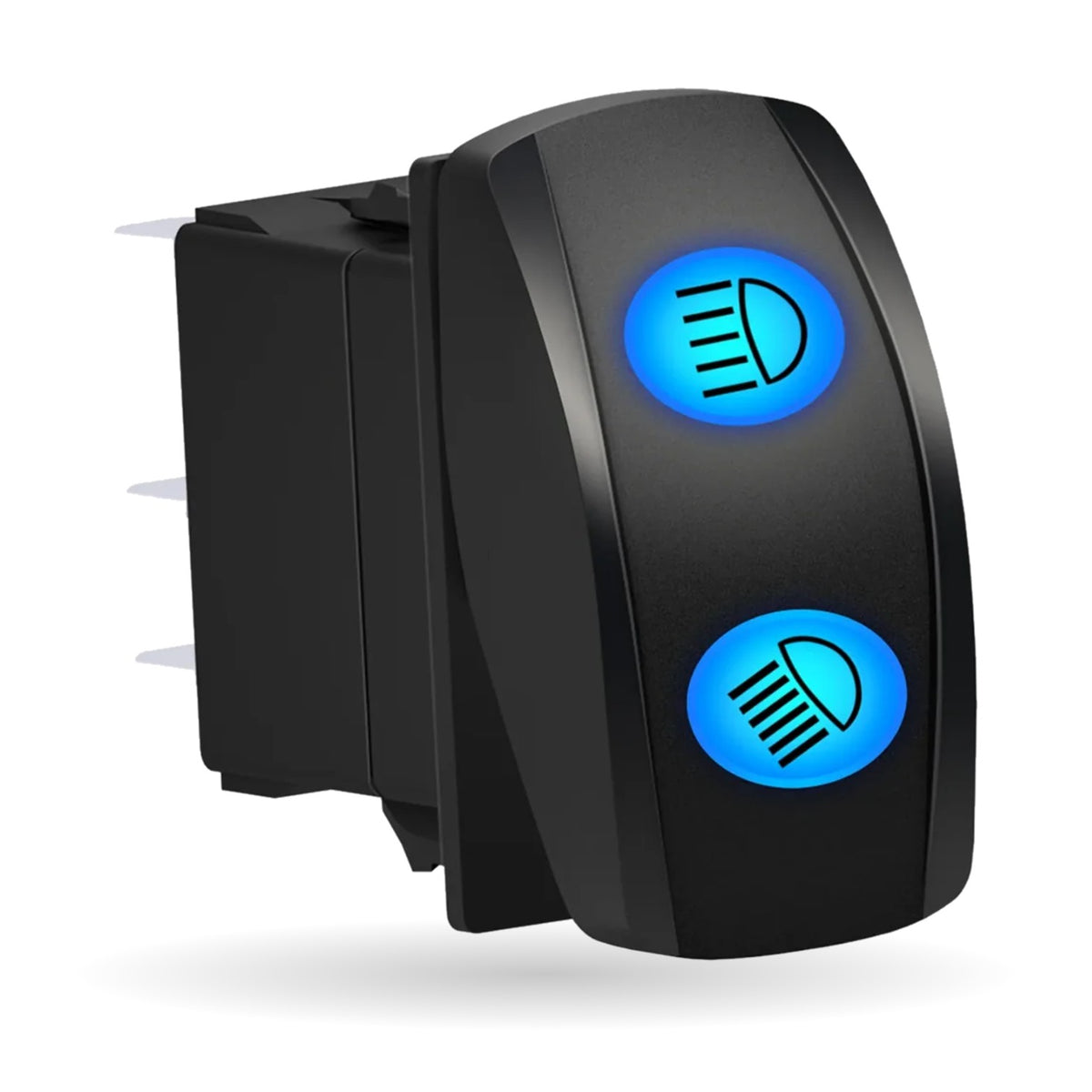 Hi/Lo Beam Rocker Switch with LED for UTV & SXS