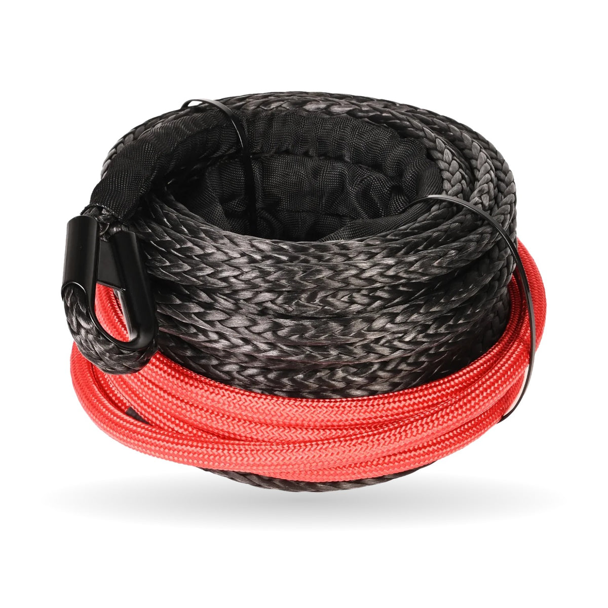 11mm x 25m Synthetic Winch Rope, 25,500 lb, for UTV & SXS