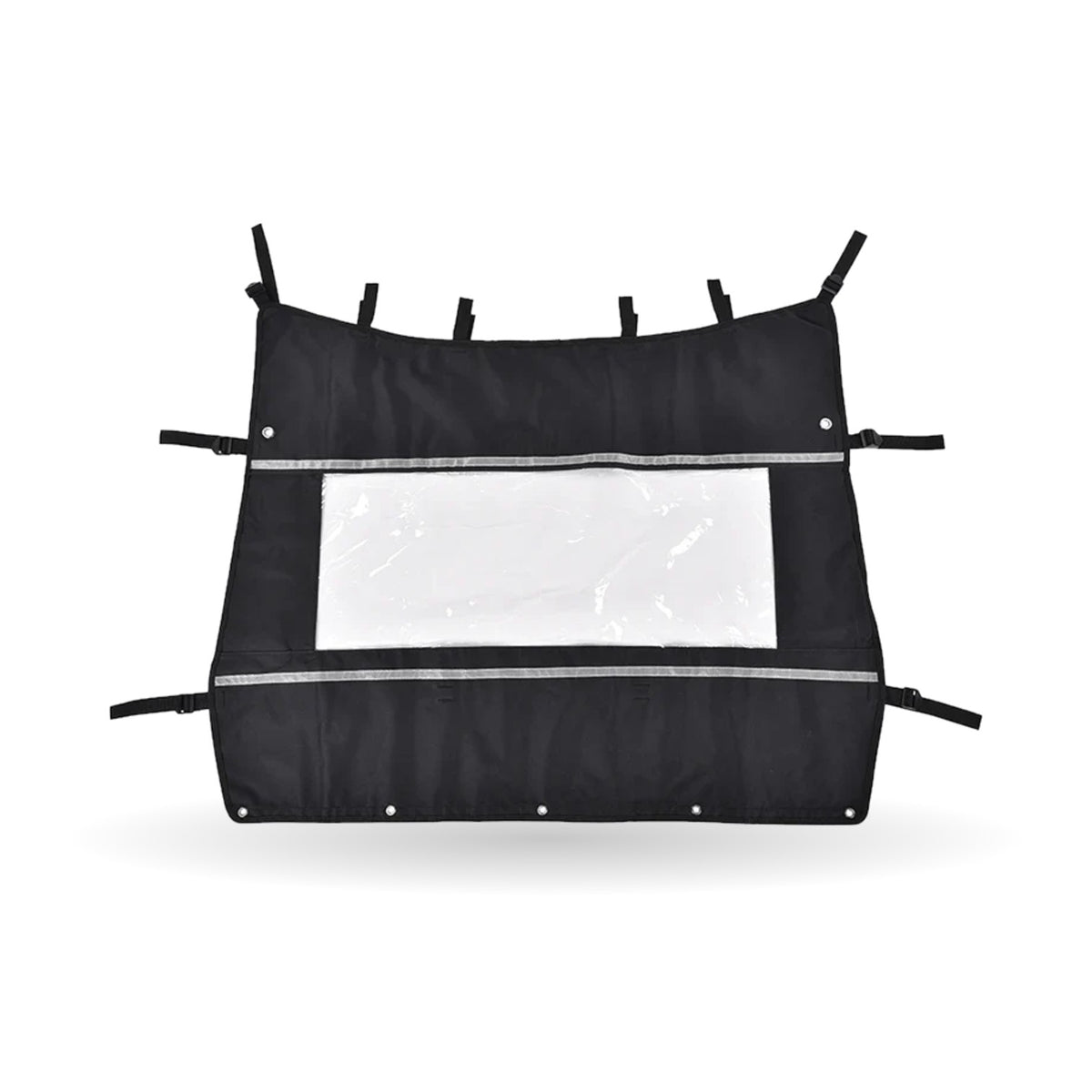Fabric Rear Windshield with Roll-Up Window for CFMOTO ZForce 800