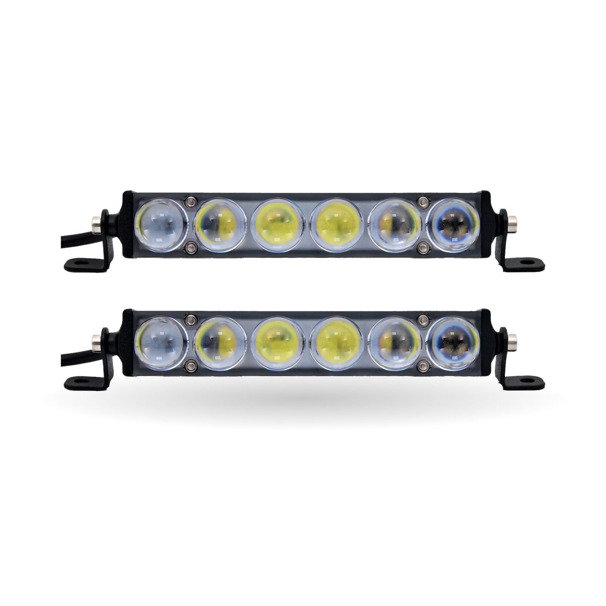 4D Lens Slim LED Light Bar, 7–48 Inch, for UTV & SXS