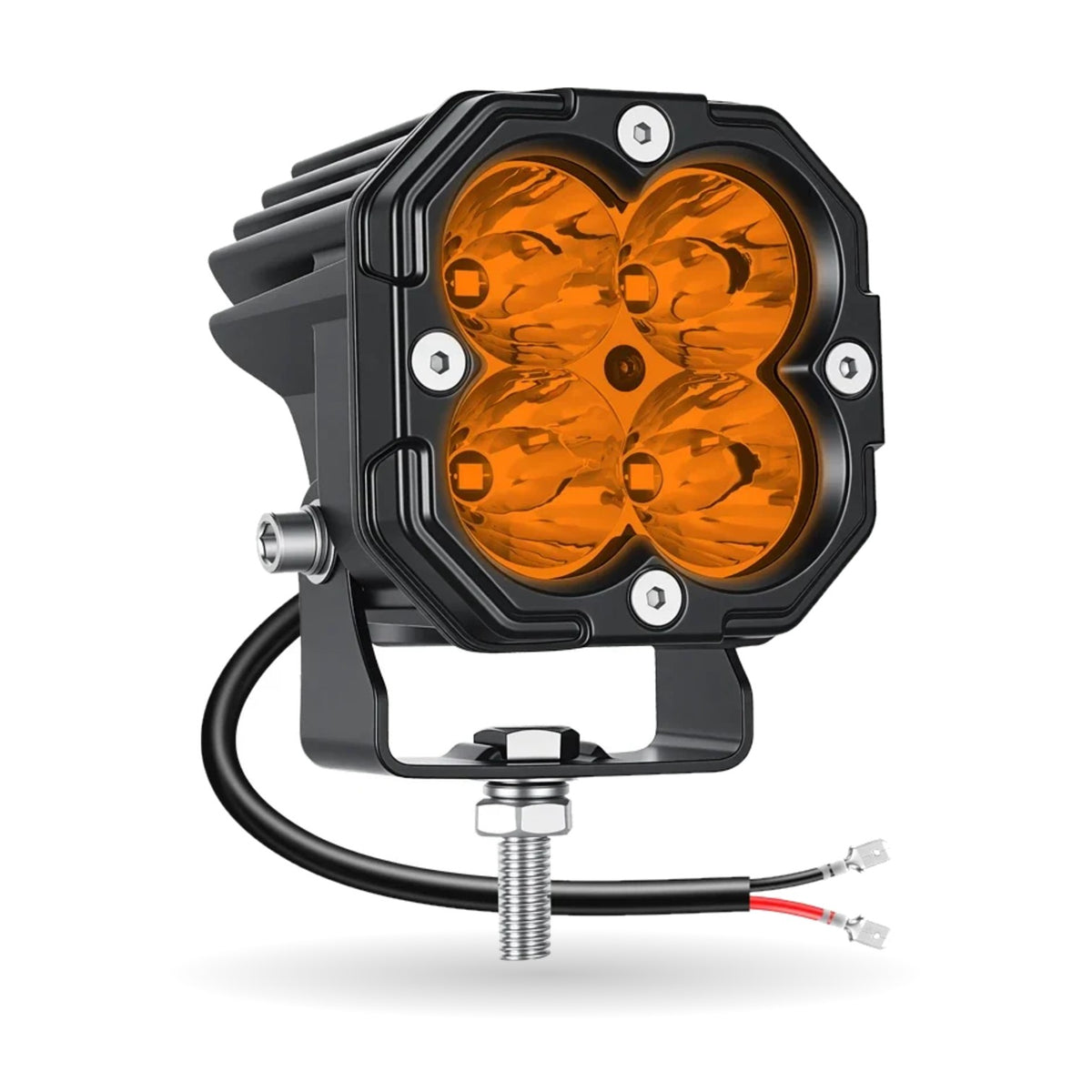 3-Inch 3-Color 30W Cube LED Pod Light for UTV & SXS