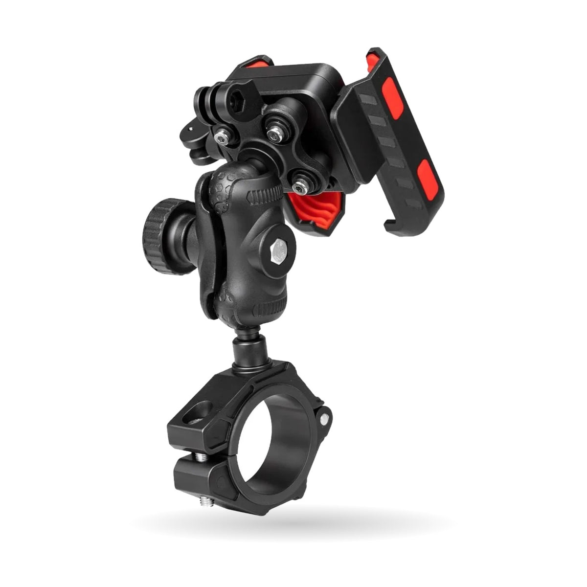 CNC Aluminum Anti-Vibration Phone Holder for 1.75–2 in Roll Bars
