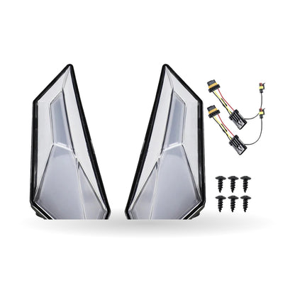 LED Tail Light Side Marker Lights for Polaris RZR Pro XP & Turbo R