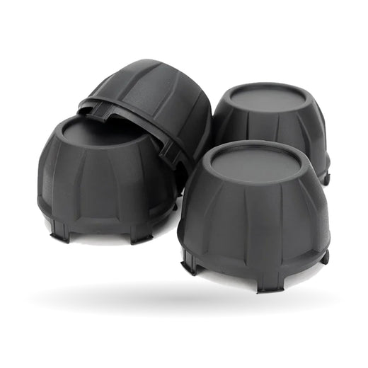 Black Wheel Hub Center Caps (4-Pack) for Kawasaki Teryx KRX 1000 (2020–2022)