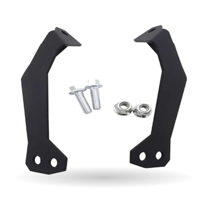30-Inch Curved LED Light Bar with Pillar Roof Mount Kit for Polaris RZR